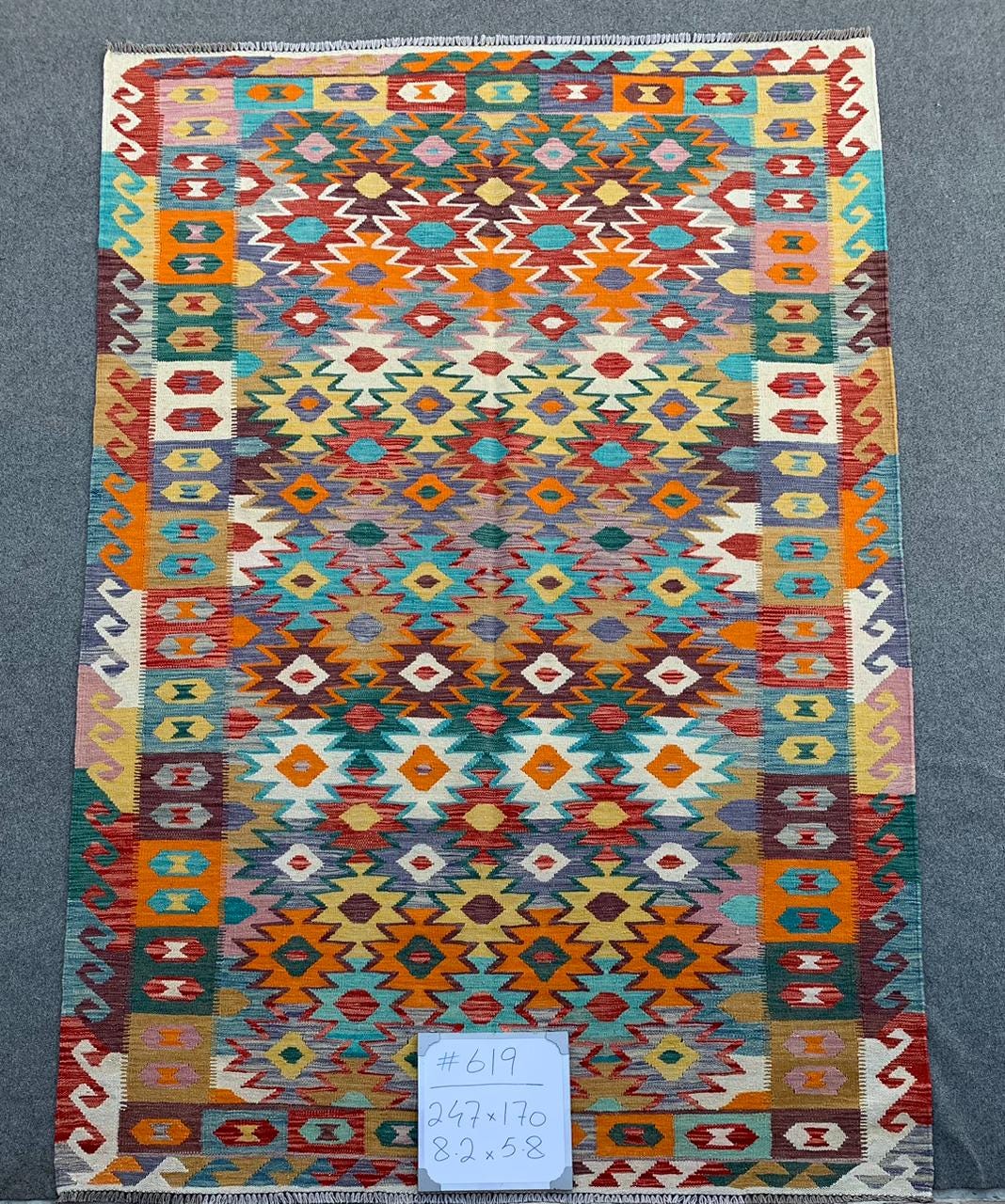 5x8,6x8,4x7,4x6 Handmade Turkish Kilim Rug,Multicolor Kilim Rug,Kilim Rug for Living Room,Multicolor Kilim Rug For Bedroom,Bohemian Kilim.