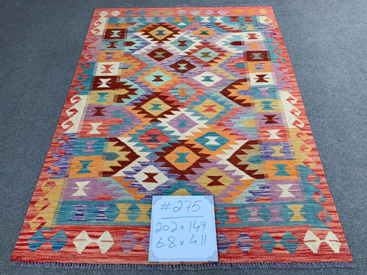 5x8,6x8,4x7,4x6 Handmade Turkish Kilim Rug,Multicolor Kilim Rug,Kilim Rug for Living Room,Multicolor Kilim Rug For Bedroom,Bohemian Kilim.