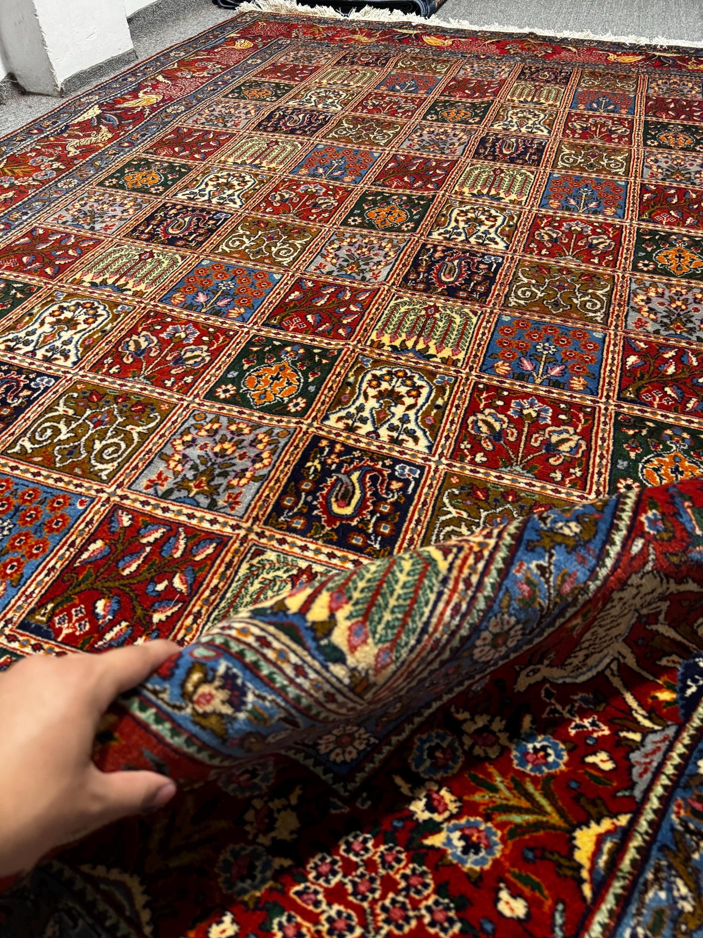 Large Afghan Wool Rug,Handwoven Wool Carpet with Oriental Design and Vibrant Colors,Bohemian Afghan Wool Rug,Morocann Area rug,Turkish Rug.