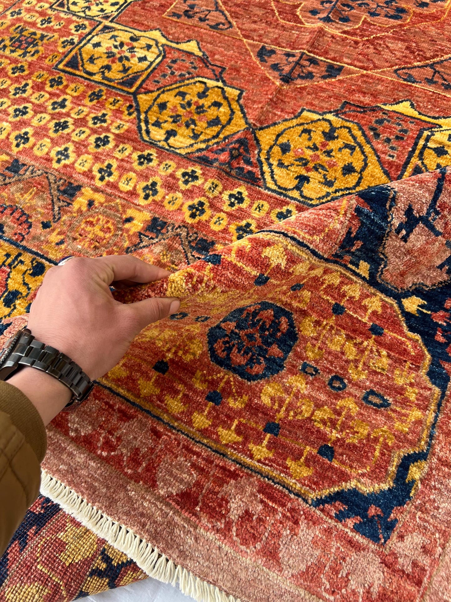 6x10 Rare Mamluk Persian Rug,Authentic Mamluk Oriental Rug,Luxury Mamluk Persian Carpet,Large Area rug,Vintage Turkish rug,living room rug.